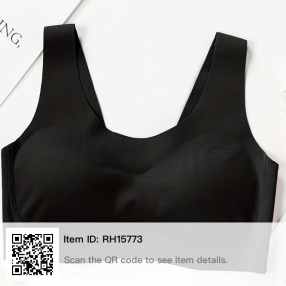 Set of 2 "Knix-Like"* Seamless Wireless Bras 34 A-C - Picture 3 of 11